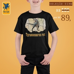 Camiseta infantil Tyrannosaurus rex - comprar online