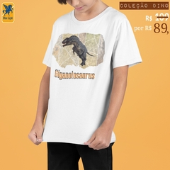 Camiseta infantil Giganotosaurus - comprar online