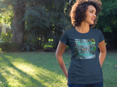 Camiseta feminina estampa beija-flor - comprar online