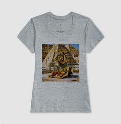 Camiseta feminina estampa Golden Tiger - comprar online