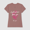 Camiseta feminina Rosa & Rosa