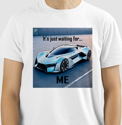 Camiseta masculina estampa Supercarro na internet