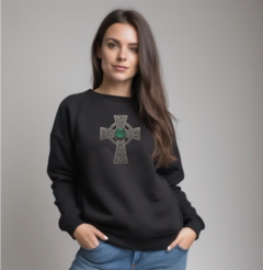 Moletom Estampa Cruz Celta - comprar online