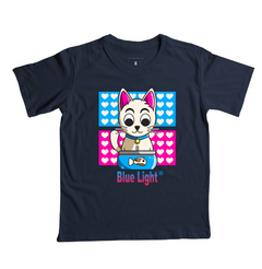 Camiseta infantil estampa gatinho na internet