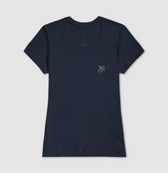 Camiseta Feminina Blue Light na internet