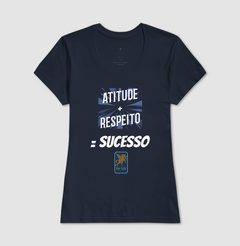 Camiseta masculina e feminina Atitude - Blue Light