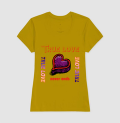 Camiseta feminina True Love