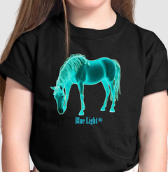 Camiseta infantil estampa cavalo luminoso - comprar online