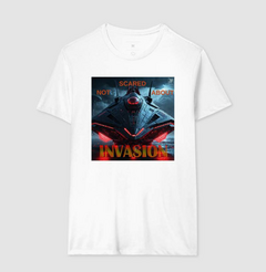 Camiseta masculina estampa Invasion