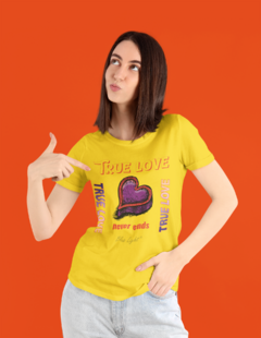 Camiseta feminina True Love - comprar online