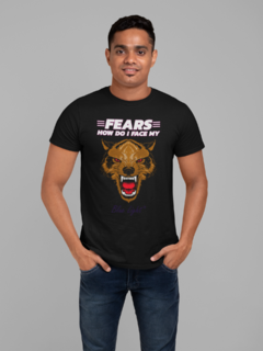 Camiseta masculina algodão peruano Fears - comprar online