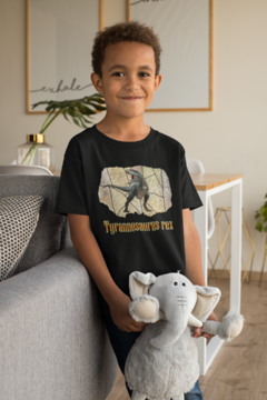 Camiseta infantil Tyrannosaurus rex na internet