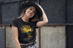 Camiseta feminina algodão peruano Árvore na internet