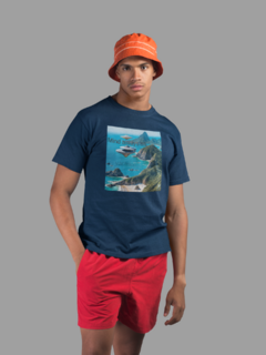 Camiseta masculina estampa Vacation - comprar online