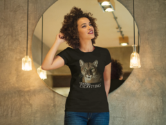 Camiseta feminina estampa Puma - comprar online