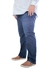 Calça Jeans Dom Farias Plus Size Megaflex Com Elastano Permanganato Azul - comprar online