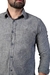 Camisa Linho Dom Farias Manga Longa Slim Fit - Dom Farias - Moda Masculina