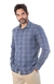 Camisa Manga Longa Slim Flanela Xadrez - Dom Farias - Moda Masculina