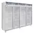 HELADERA VERTICAL FRIDER 4 PUERTAS PVC EQUIPADO COMPLETO