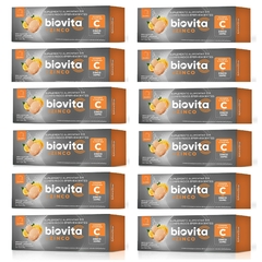 12 und Biovita C + Zinco Efervescente 10 comprimidos efervescentes 120CT