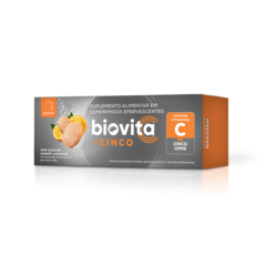 Biovita C + Zinco Efervescente 10 comprimidos efervescentes 120CT