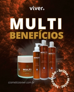 Kit 04 produtos tratamento capilar Multi-Benefícios da Cosméticos Viver! - comprar online
