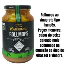 Rollmops Em Conserva Vô Augusto Ao Vinagrete Tipo Francês - comprar online