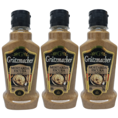 Mostarda Escura Grutzmacher 200g - Receita Alemã - comprar online