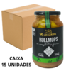 Rollmops Em Conserva Ao Vinagrete Tipo Francês Vô Augusto Cx 15 Unidades