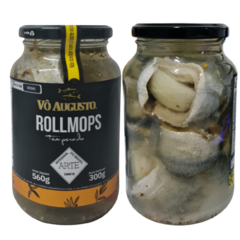 Rollmops Temperado 300g Vô Augusto - comprar online