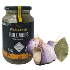 Rollmops Temperado 300g Vô Augusto