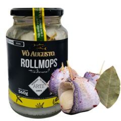 15 X Rollmops Em Conserva Vô Augusto (5 TRADICIONAL/5 TEMPERADO/5 FRANCES) na internet