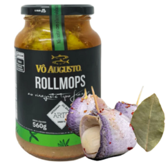 15 X Rollmops Em Conserva Vô Augusto (5 TRADICIONAL/5 TEMPERADO/5 FRANCES) - comprar online