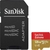 Imagem do Cartão SanDisk Micro SD 128GB Extreme Classe 10 Vel. até 190MB/s a Prova de Água p/ Câmera de ação 4K e Full HD