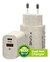 Carregador Eco Dual Turbo X-One 30w Usb E Usb- C