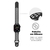 Pulseira Silicone Compatível Com Apple Watch 38/40/41mm Preta e Branca Gorila Shield -  Case Plus Loja Online 