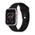 Pulseira Compatível Com Apple Watch 42/44/45mm Silicone Preta iWill 1362 - comprar online