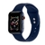 Pulseira Compatível Com Apple Watch 42/44/45mm Silicone Azul iWill 1767