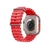 Pulseira Compatível Com Apple Watch 42/44/45/49mm Red Jinya