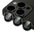 Película Lente Compatível Com iPhone 13 Pro/13 Pro Max Preto Câmera Armor X-One