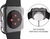 Bumper Case Compatível Com Apple Watch 38mm Transparente Hprime na internet