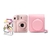 Kit Câmera Instantânea Fujifilm Instax Mini 12 Rosa + Pack 10 filmes Macaron + Bolsa Rosa Gloss