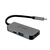 Hub USB-C Mini Adaptador 3 em 1 -HDMI, USB, USB-C iWill 1784 -  Case Plus Loja Online 