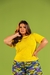 Blusa Três Tiras Frente Plus Size