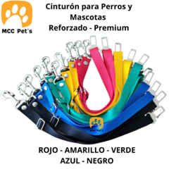 Cinturon Seguridad para Auto Mascotas Reglamentario - comprar online