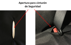 Funda Asiento Auto Perros Mascotas + 1 Cinturon De Seguridad - comprar online