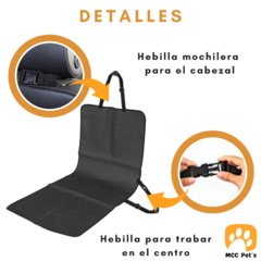 Funda Cubre Asiento Individual Auto y Mascotas - Premium! - comprar online