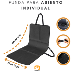 Funda Cubre Asiento Individual Auto y Mascotas - Premium! en internet