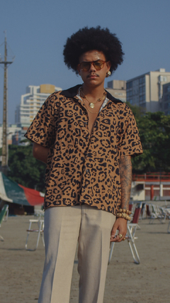 Camisa Animal Print Jaguar - comprar online