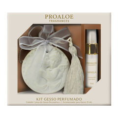 Kit Gesso Perfumado + aromatizador 15ml. - Fina Essência